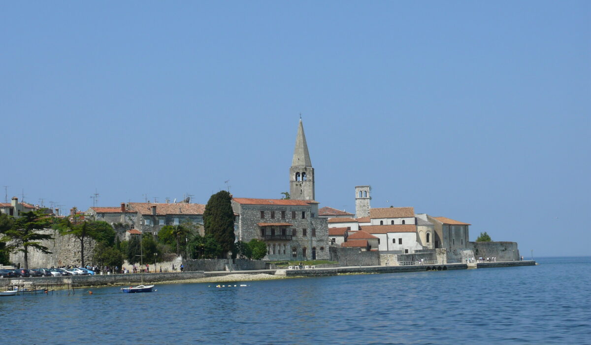 Пореч: вид на острів
