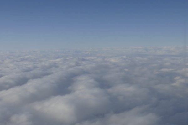 Небо, вид із літака