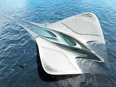 Місто-скат представив французький архітектор