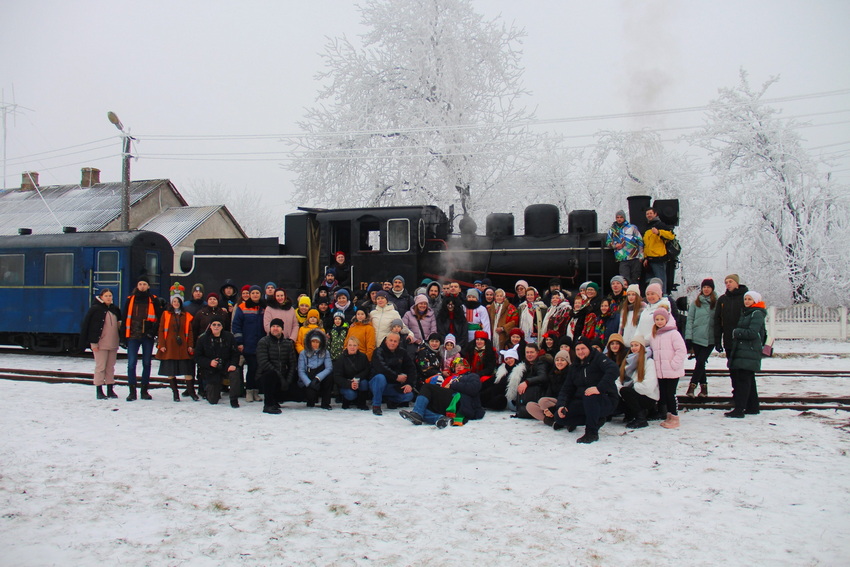 мандрівка паровозом відбулася на Вінниччині