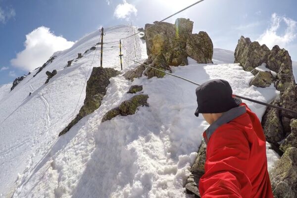 лавина у горах Фегераш у Карпатах, Румунія