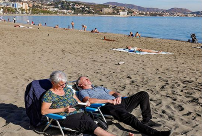 Іспанія потерпає від екстремальної грудневої спеки