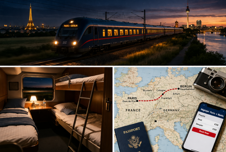 У ЄС повертається нічний поїзд за маршрутом Париж — Берлін