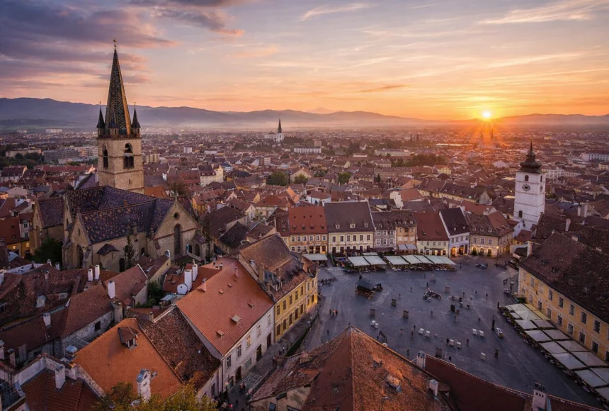 Мандри ЄС. Румунія: Сібіу — місто дахів з очима