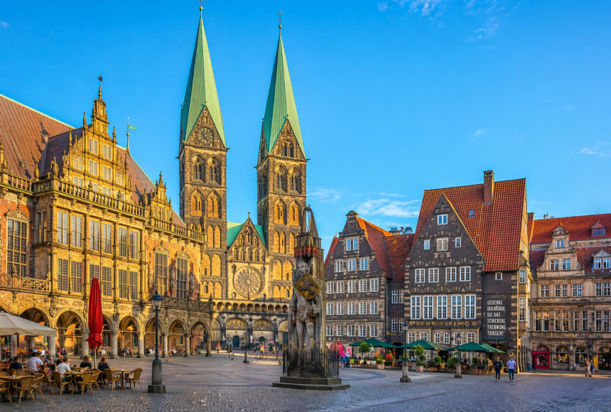 Бремен — казкове німецьке місто з ринковою площею і старими вулицями