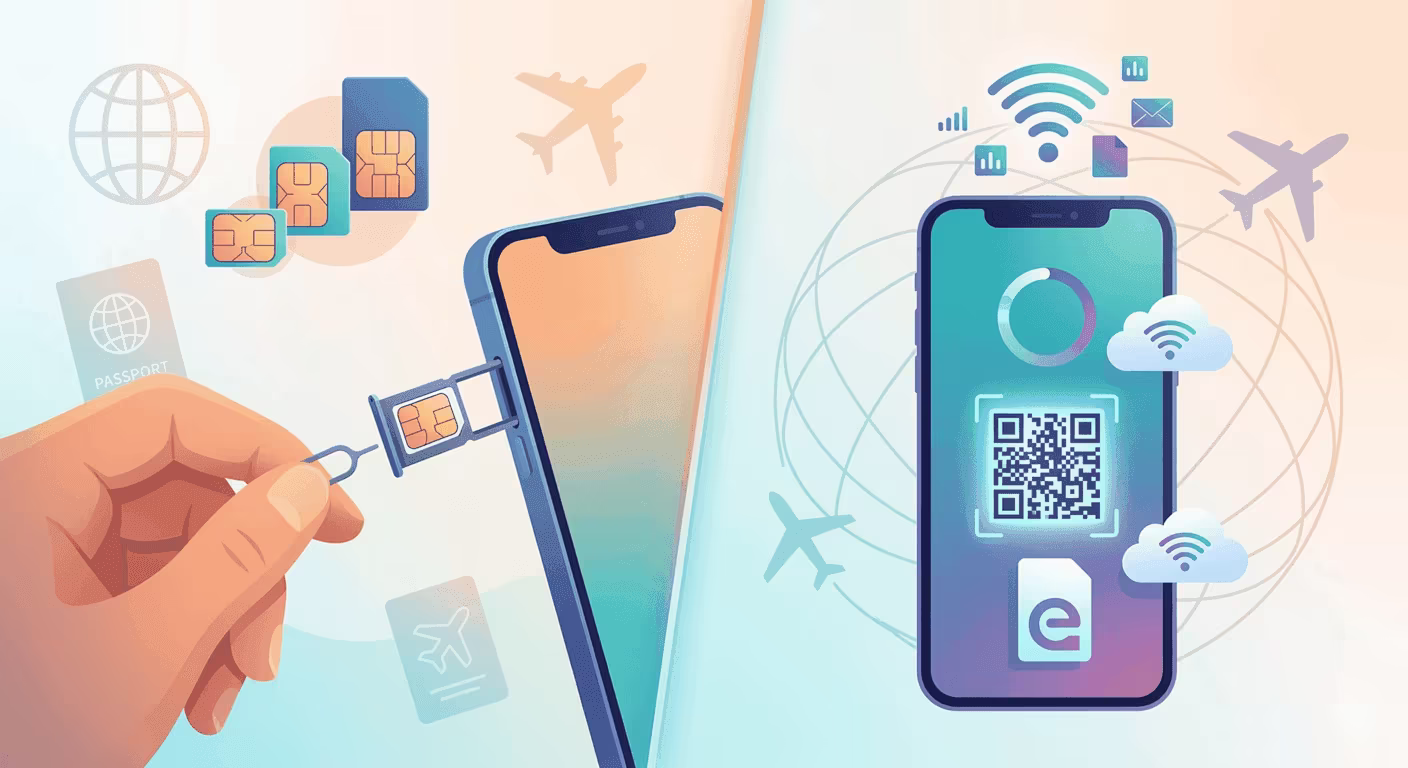 eSIM, роумінг чи місцева SIM-картка: як залишатися на зв’язку