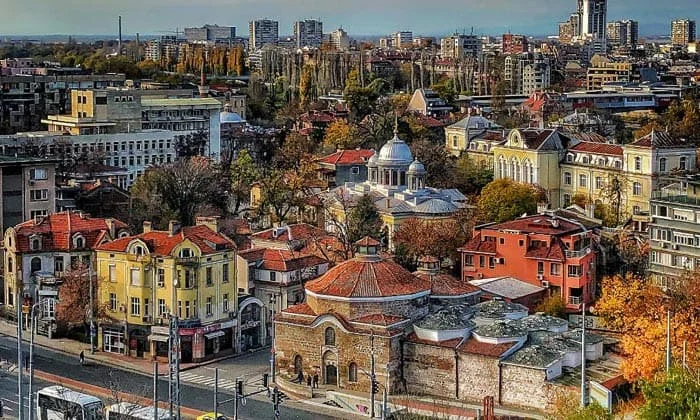Пловдив, Болгарія — старе місто римського театру